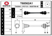 T68562A1 Hnací hriadeľ EAI