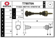 T78078A Hnací hriadeľ EAI