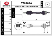 T78161A Hnací hriadeľ EAI