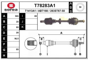 T78283A1 Hnací hriadeľ EAI