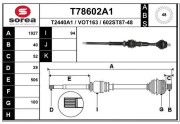 T78602A1 Hnací hriadeľ EAI