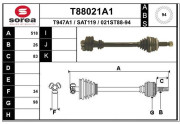 T88021A1 Hnací hriadeľ EAI