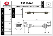 T98114A1 Hnací hriadeľ EAI