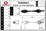 T98280A1 Hnací hriadeľ EAI