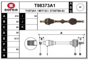 T98373A1 Hnací hriadeľ EAI