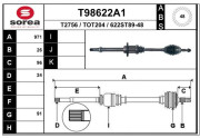 T98622A1 Hnací hriadeľ EAI