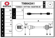 T98642A1 Hnací hriadeľ EAI