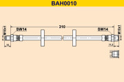 BAH0010 Brzdová hadica BARUM