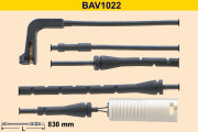 BAV1022 Výstrażný kontakt opotrebenia brzdového oblożenia BARUM