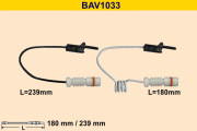 BAV1033 Výstrażný kontakt opotrebenia brzdového oblożenia BARUM