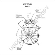 860507GB żtartér PRESTOLITE ELECTRIC