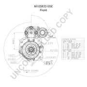 M105R3510SE żtartér PRESTOLITE ELECTRIC