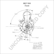 MS7-504 żtartér PRESTOLITE ELECTRIC