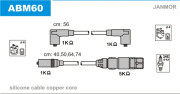 ABM60 Sada zapaľovacích káblov JANMOR