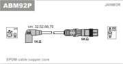 ABM92P Sada zapaľovacích káblov JANMOR