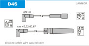 D4S Sada zapaľovacích káblov JANMOR