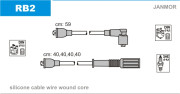 RB2 Sada zapaľovacích káblov JANMOR