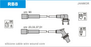 RB8 Sada zapaľovacích káblov JANMOR
