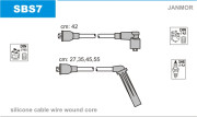 SBS7 Sada zapaľovacích káblov JANMOR