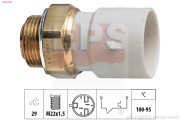 1.850.182 Teplotný spínač ventilátora chladenia Made in Italy - OE Equivalent EPS