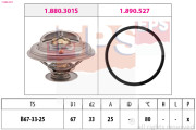 1.880.301 Termostat chladenia Made in Italy - OE Equivalent EPS