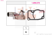 1.880.664 Termostat chladenia Made in Italy - OE Equivalent EPS