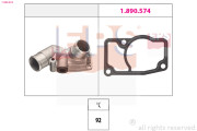 1.880.832 Termostat chladenia Made in Italy - OE Equivalent EPS