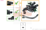 1.880.866K Termostat chladenia Made in Italy - OE Equivalent EPS