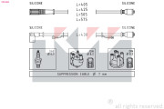 359 466 Sada zapaľovacích káblov Made in Italy - OE Equivalent KW