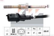 422 164 Snímač teploty výfukových plynov Made in Italy - OE Equivalent KW