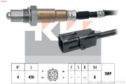 498 357 Lambda sonda Made in Italy - OE Equivalent KW