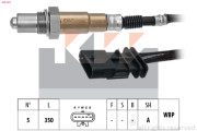 498 567 Lambda sonda Made in Italy - OE Equivalent KW