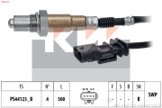 498 610 Lambda sonda Made in Italy - OE Equivalent KW