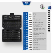 BT053100 sada, skrutkovac-nadstavec(Bits) KS TOOLS