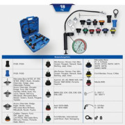 BT521200 sada na testovanie, tlak chladiacej sustavy KS TOOLS