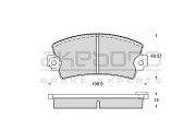 AN-4146WK Sada brzdových platničiek kotúčovej brzdy Standard AKEBONO