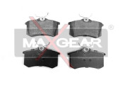 19-0428 Sada brzdových platničiek kotúčovej brzdy MAXGEAR