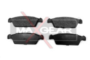 19-0480 Sada brzdových platničiek kotúčovej brzdy MAXGEAR