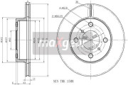 19-2327 Brzdový kotúč MAXGEAR