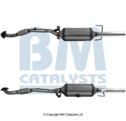 BM11154HP Filter sadzí/pevných častíc výfukového systému Approved BM CATALYSTS