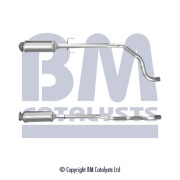 BM11169 Filter sadzí/pevných častíc výfukového systému BM CATALYSTS