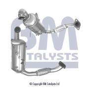 BM11363HP Filter sadzí/pevných častíc výfukového systému Approved BM CATALYSTS