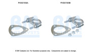 FK50155 Montáżna sada pre výfukovú trubku BM CATALYSTS