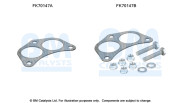 FK50647 Montáżna sada pre výfukovú trubku BM CATALYSTS