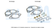 FK70192 Montáżna sada pre výfukovú trubku BM CATALYSTS