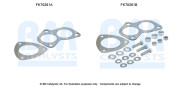 FK70261 Montáżna sada pre výfukovú trubku BM CATALYSTS