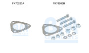 FK70263 Montáżna sada pre výfukovú trubku BM CATALYSTS