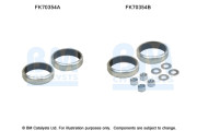 FK70354 Montáżna sada pre výfukovú trubku BM CATALYSTS