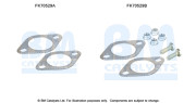 FK70529 Montáżna sada pre výfukovú trubku BM CATALYSTS