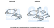 FK80009 Katalyzátor - montáżna sada BM CATALYSTS